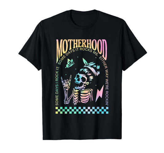 Rockin' Motherhood Tie Dye T-Shirt