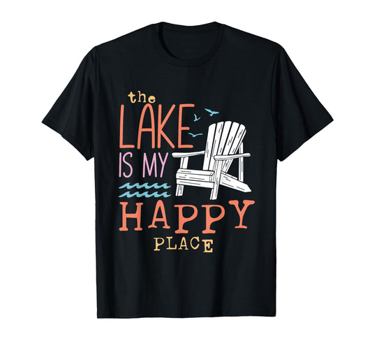 The Lake Is My Happy Place T-Shirt