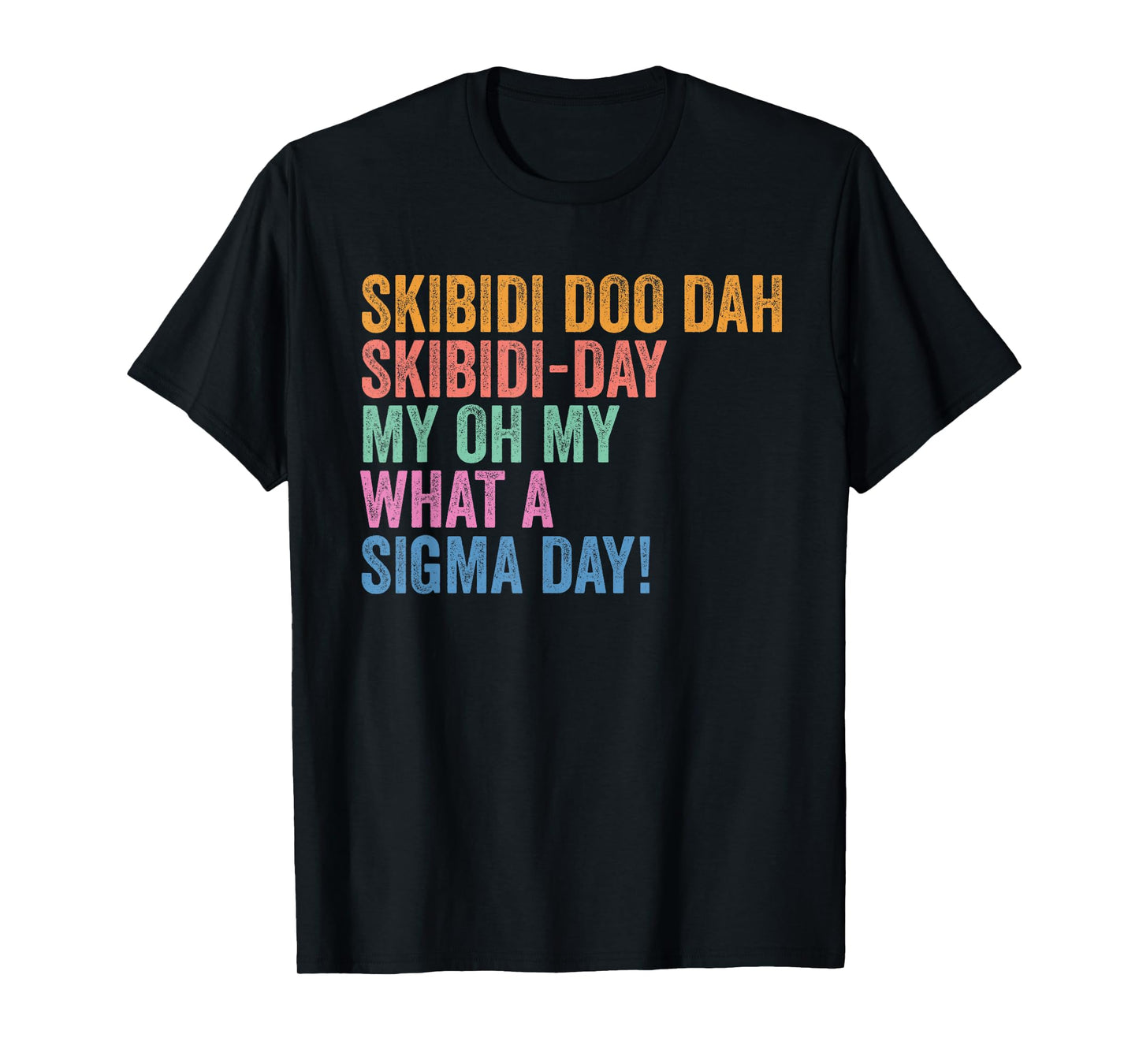 Skibidi Sigma Day Funny Gen Z Back To School T-Shirt