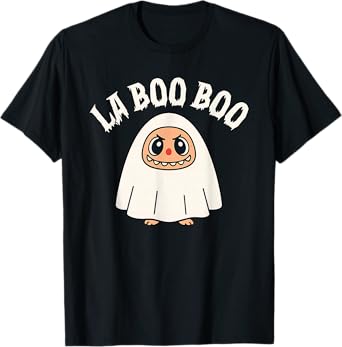 Cute Spooky Halloween LaBoo Boo Ghost Kids Adults Costume T-Shirt