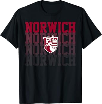 Norwich University Retro Vintage Sports for Men Women T-Shirt