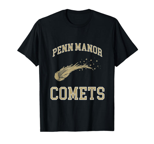 Penn Manor Comets Vintage High School Spirit Wear T-Shirt