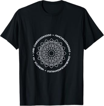 Lake Chargoggagogg Webster Lake MA Nipmuc Bartlett Indians T-Shirt