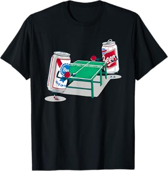 Beer Ping Pong Funny Party Game for Beer Pong Lovers T-Shirt
