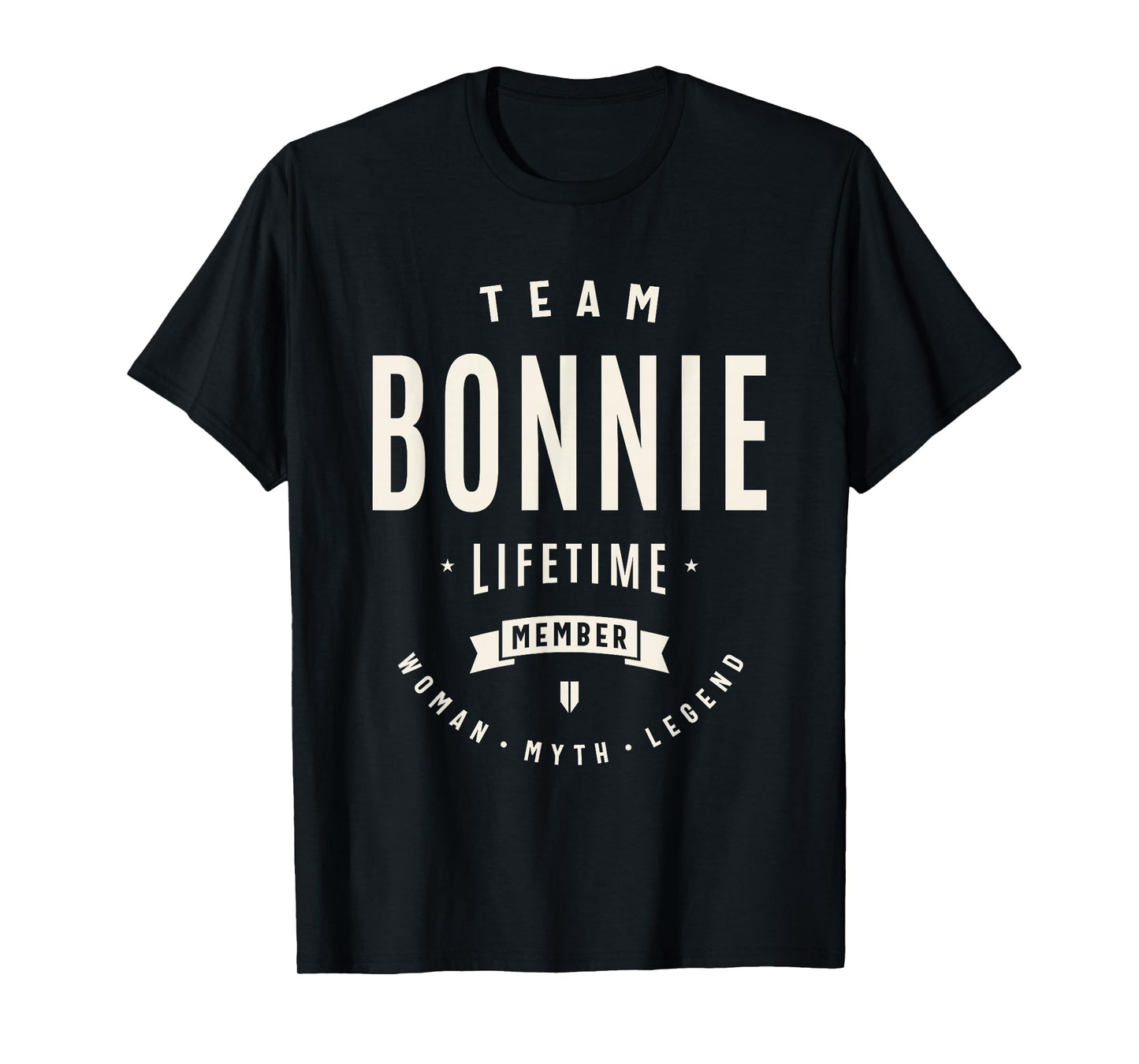 Team Bonnie Lifetime Member Funny Name Bonnie T-Shirt