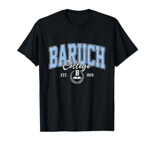 Men Women Baruch Arch Retro Athletic Sports Tee T-Shirt