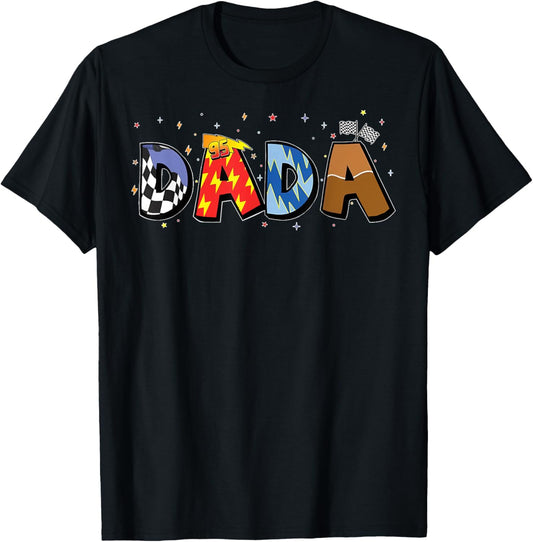 Dada Cars Mom Mother’s Day Birthday Lover T-Shirt