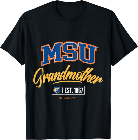 Morgan State University - MSU HBCU Grandmother T-Shirt