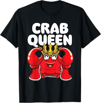 Crab Queen - Animal Whisperer Hunting Fishing Crustaceans T-Shirt