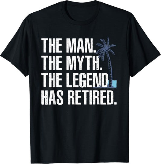 Cool Retirement Novelty For Men Grandpa Retired Retirement T-Shirt