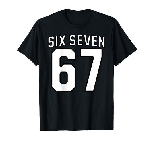 Six Seven Meme 67 Sports Jersey for Boys Girls Kids Teens T-Shirt