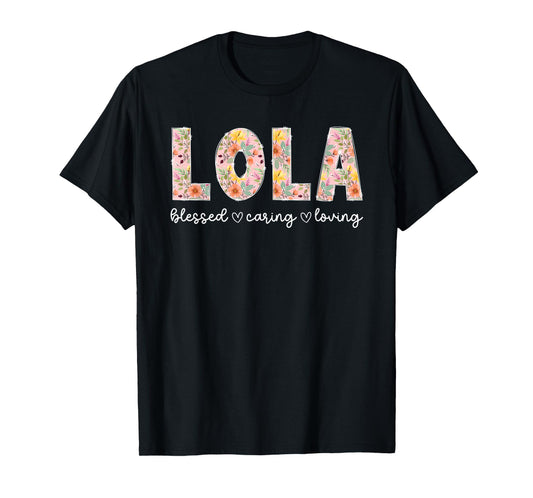 Lola Grandma Appreciation Lola Grandmother T-Shirt