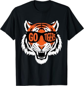 Retro Go Tigers Vintage Style Classic Gift For Men Women Kid T-Shirt