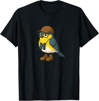 Bird Nerd Funny Bird Watching Birding Fathers day T-Shirt