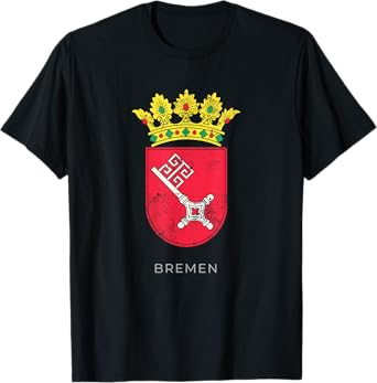 Bremen German Coat of arm Germany Deutsch Shirt