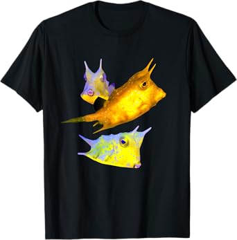 Codfish Fish Saltwater Aquarium Reef Tank Cowfish Lovers T-Shirt