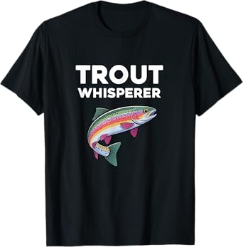 Trout Whisperer Funny Trout Fishing T-Shirt