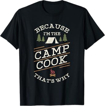 Camping Gift Product Camp Cook RV And Camper T-Shirt