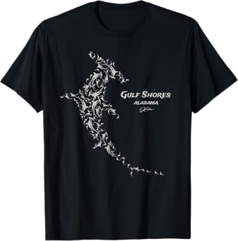 JCombs: Gulf Shores, AL, Hammerhead Shark School T-Shirt
