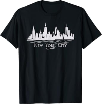 New York Gifts For Men Women NY City Vintage Sport Urban NYC T-Shirt