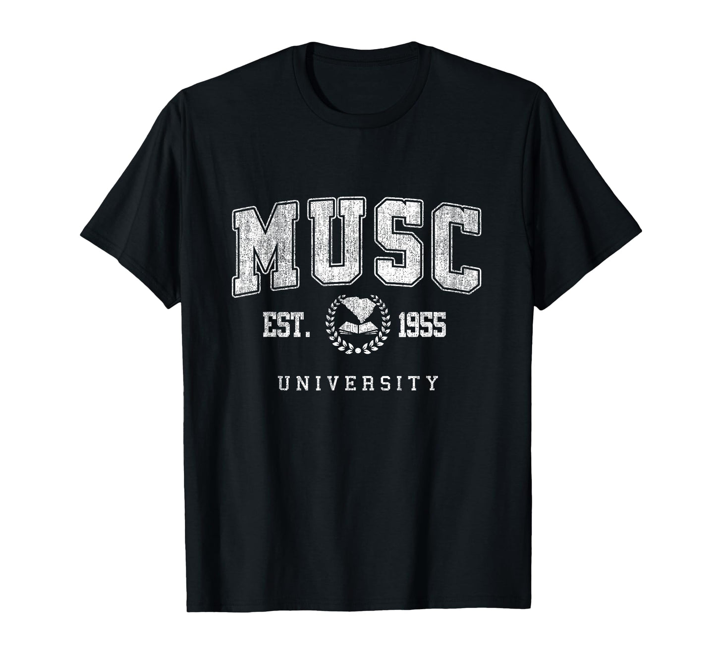 MUSC Arch Collegiate Retro for Tee Men Women T-Shirt