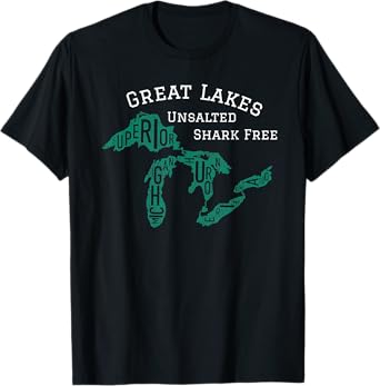 Salt Shark Free Great Lakes Tee T-Shirt
