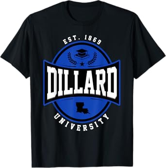 Dillard University Arch Vintage Design Retro Men Women T-Shirt