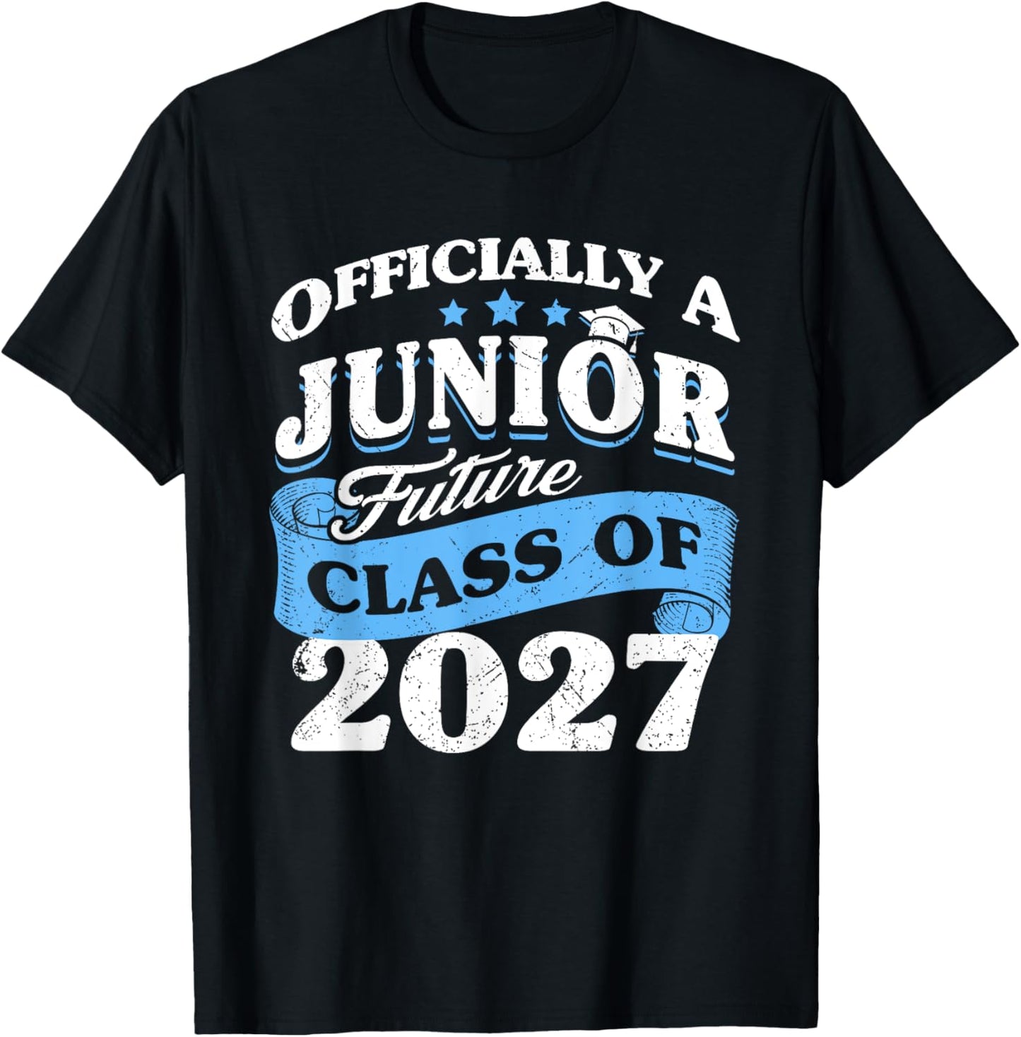 Officially a Junior Class of 2027 Fun First Day Vintage T-Shirt
