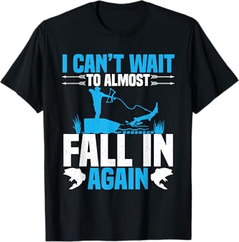 Bowfisher Equipment Bowhunter Bow Reel Kit Bowfishing T-Shirt, Small, Black