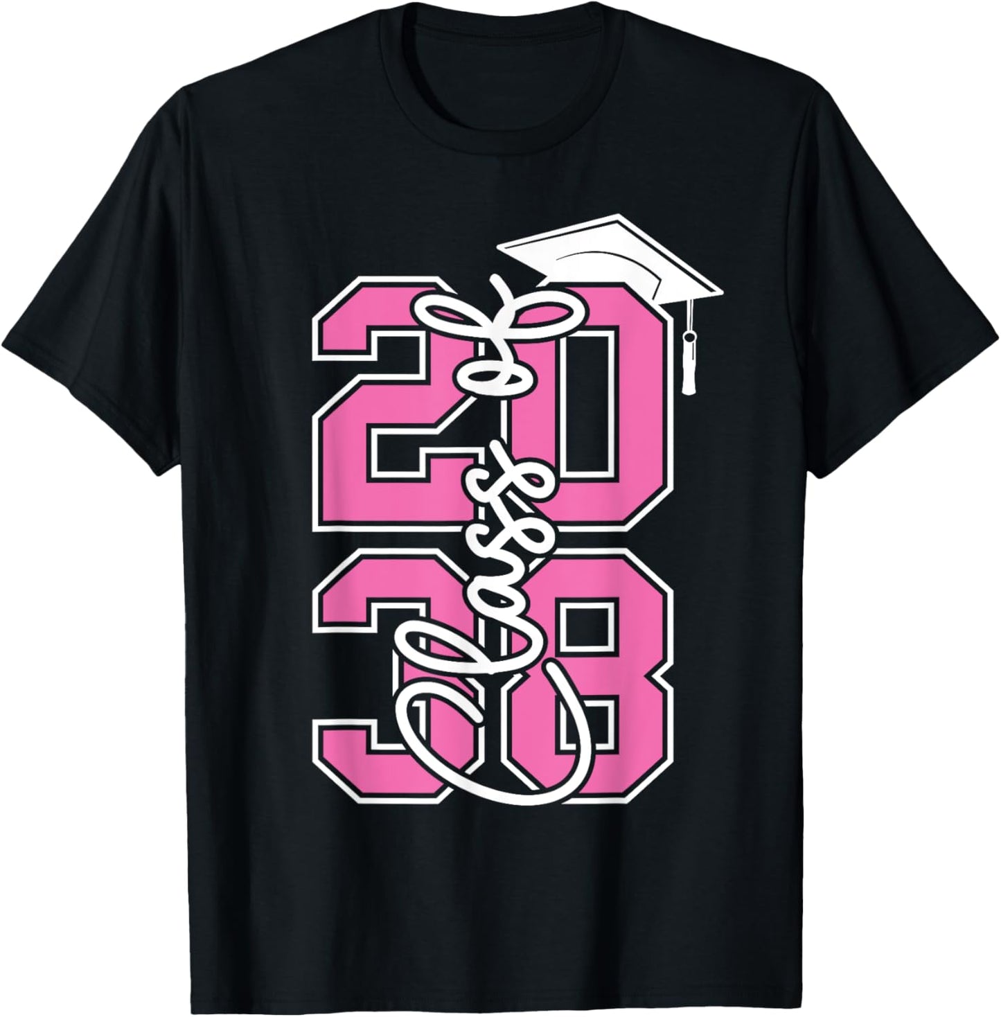 Class of 2038 Grow With Me Funny Kindergarten Back To School T-Shirt