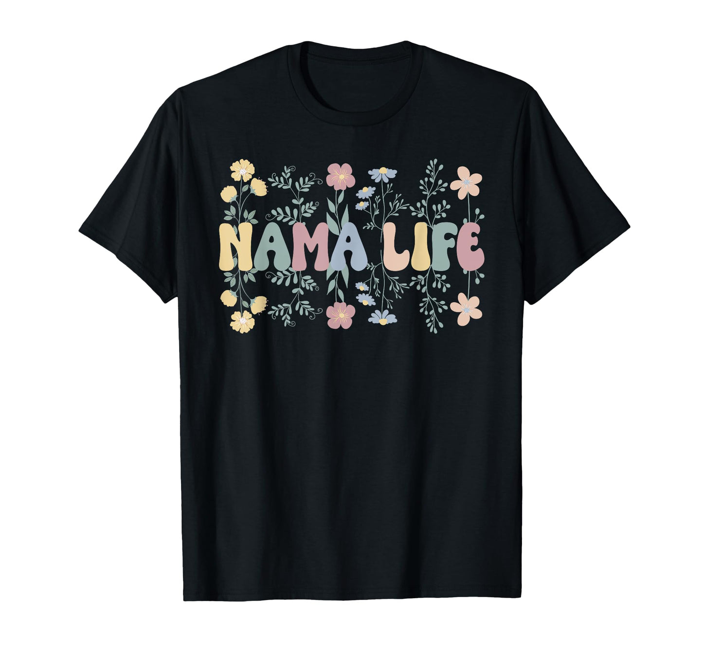 Nama Life Nama Grandmother Groovy Nama Grandma T-Shirt