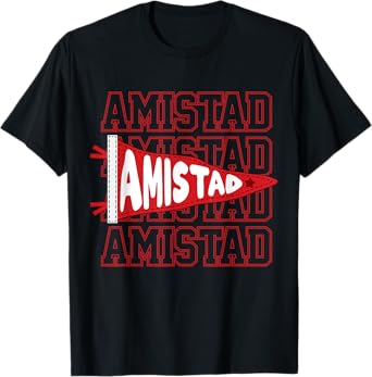 Team Amistad RCA Retro School Spirit T-Shirt