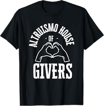 ALTRUISMO House of Givers, RCA Givers School Spirit, Black T-Shirt