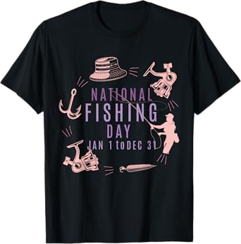 Funny Fishing for Girls loves to Fish Fishing Girl T-Shirt