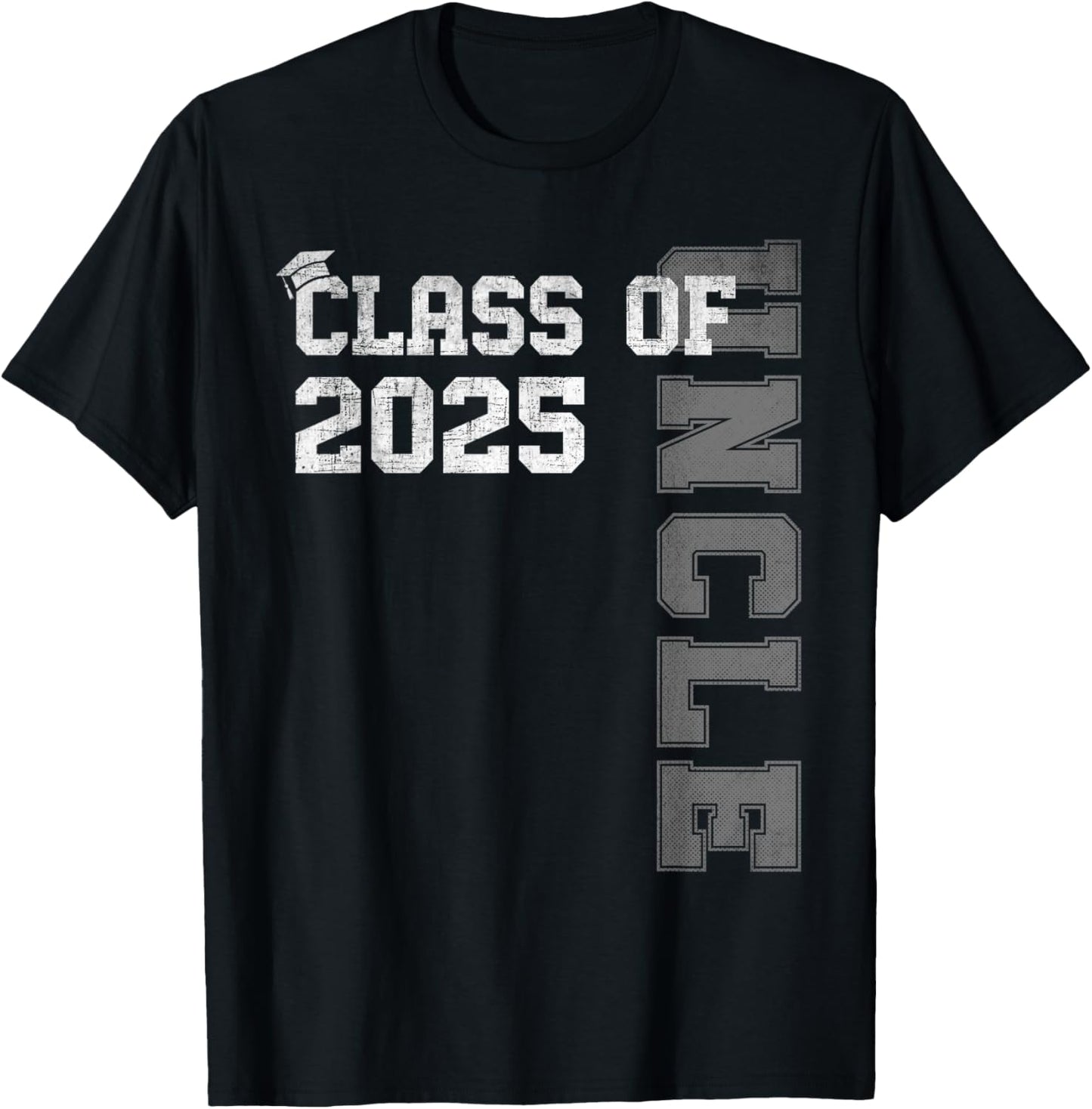 Uncle Senior 2025 Proud UNCLE Of A Class Of 2025 Graduate T-Shirt