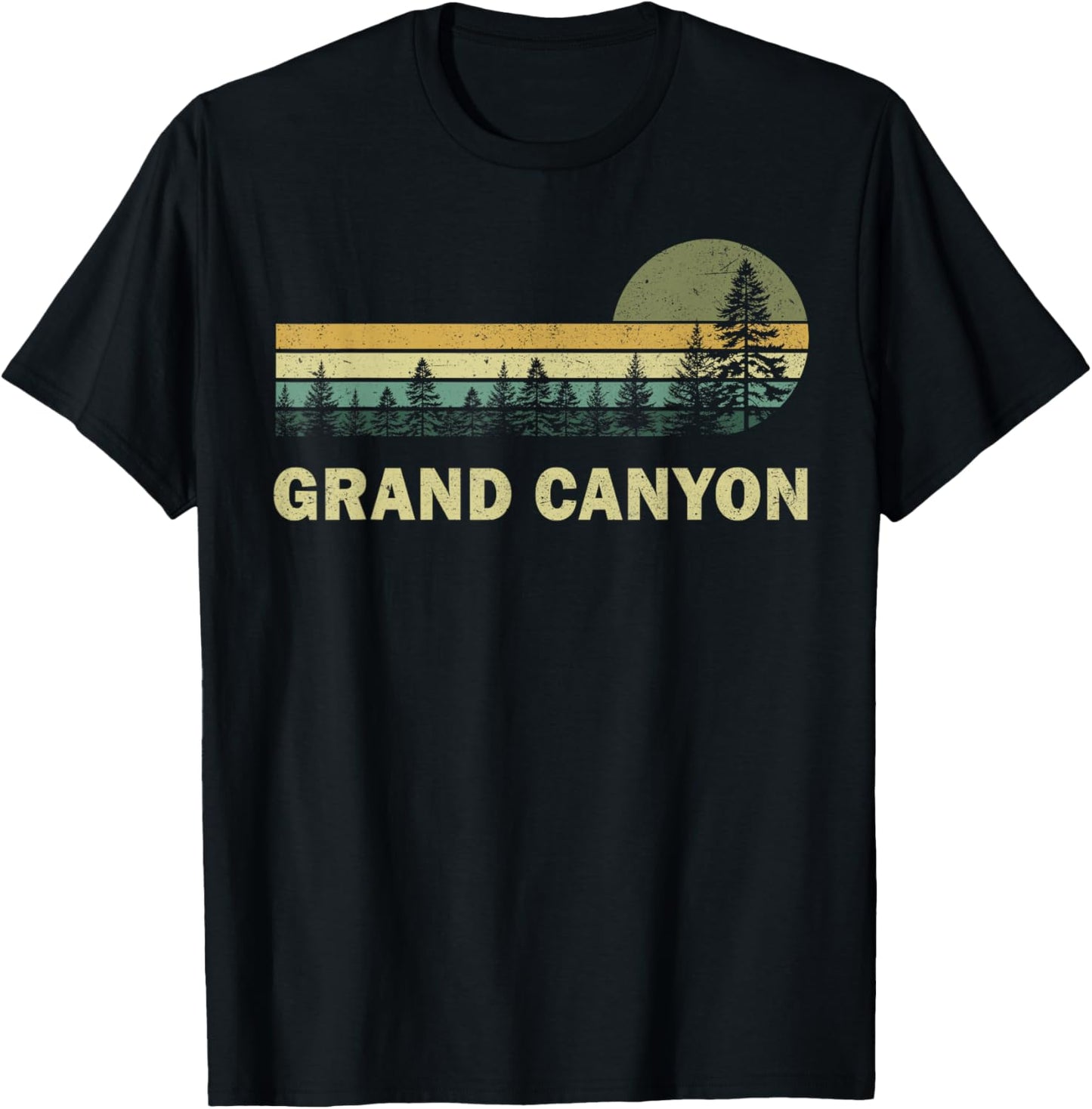 Vintage Grand Canyon National Park Graphic Mens Womens Tee T-Shirt