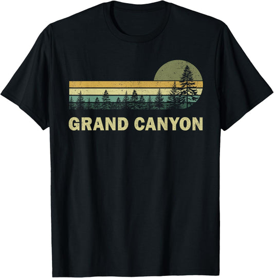 Vintage Grand Canyon National Park Graphic Mens Womens Tee T-Shirt