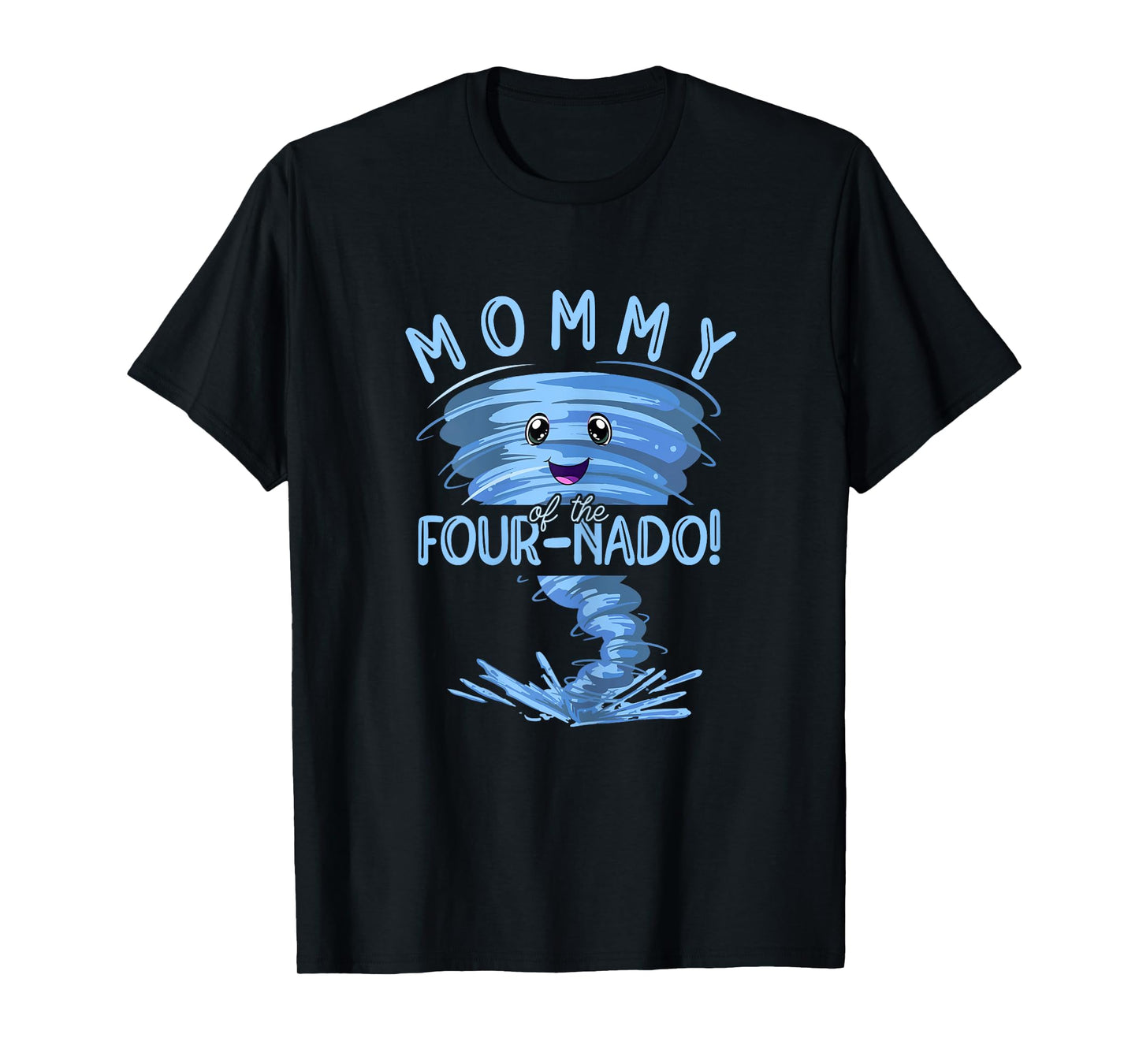 Mommy of the Two-Nado | Party 4nd Birthday | Tornado T-Shirt