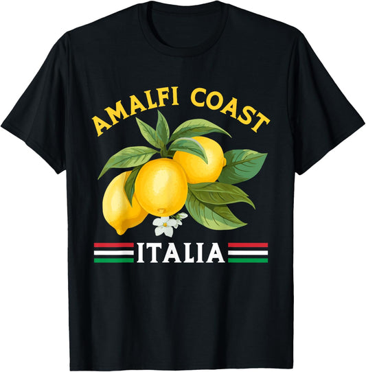Amalfi Coast Town Italian Lemons Italy T-Shirt