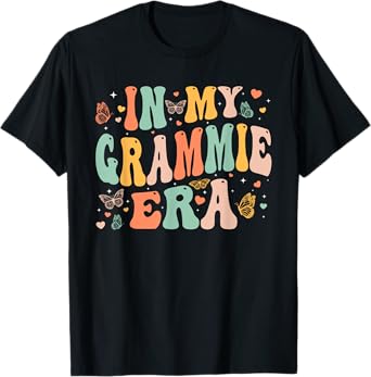 Retro Groovy In My Grammie Era Mother's Day Gifts Women T-Shirt