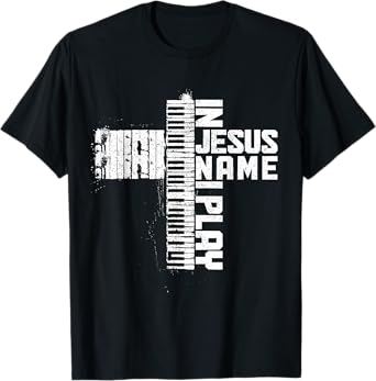 Piano Christian Faith Cross Jesus Music Organ Pianist T-Shirt