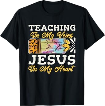 School Teacher for Christian Teaching and Religious Educator T-Shirt