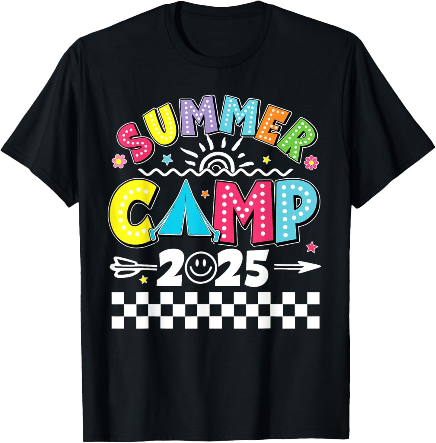 2025 Summer Camp 2025 Summer Vacation Matching Family Group T-Shirt