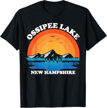 Vintage Family Vacation Retro New Hampshire Ossipee Lake T-Shirt