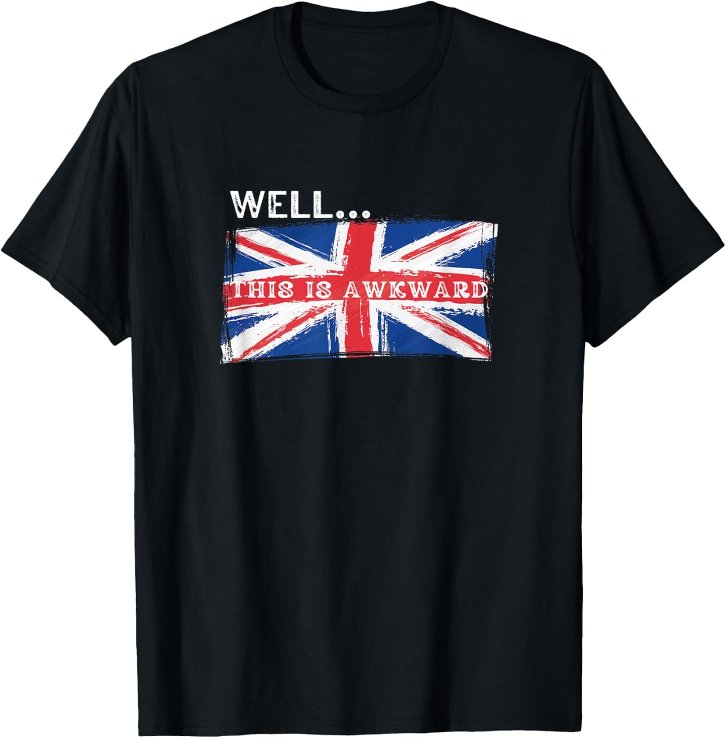 4 July British Funny Brit Outcast Living in the USA UK T-Shirt