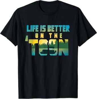 Boating Life Is Better On The Toon Pontoon Captain for Men T-Shirt