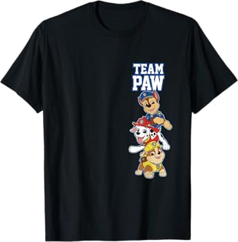 Paw Patrol Team Paw Trio Dynamic Pups T-Shirt