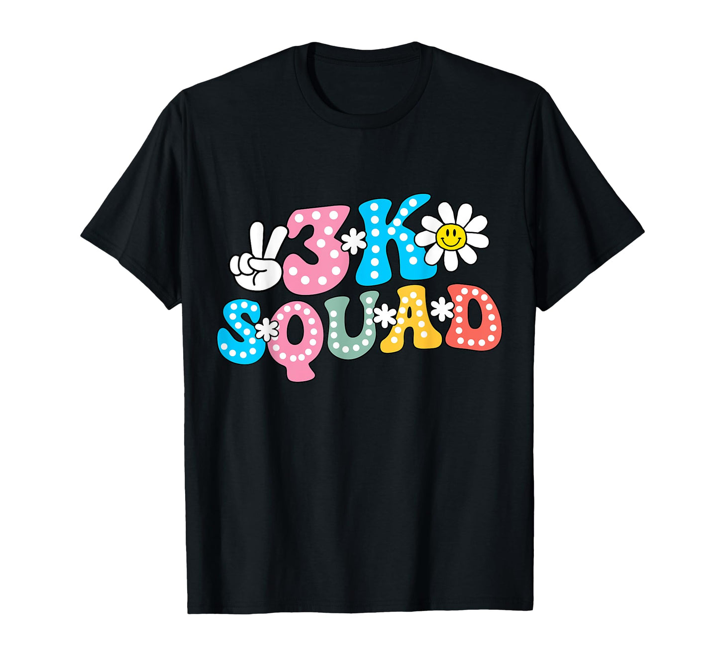 3K Squad Teacher Kid Funny Back to School T-Shirt