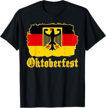 Oktoberfest Germany Flag German Beer Festival Men Women T-Shirt