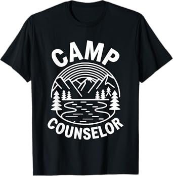 Camp Counselor Shirt Camper Summer Camping Staff T-Shirt